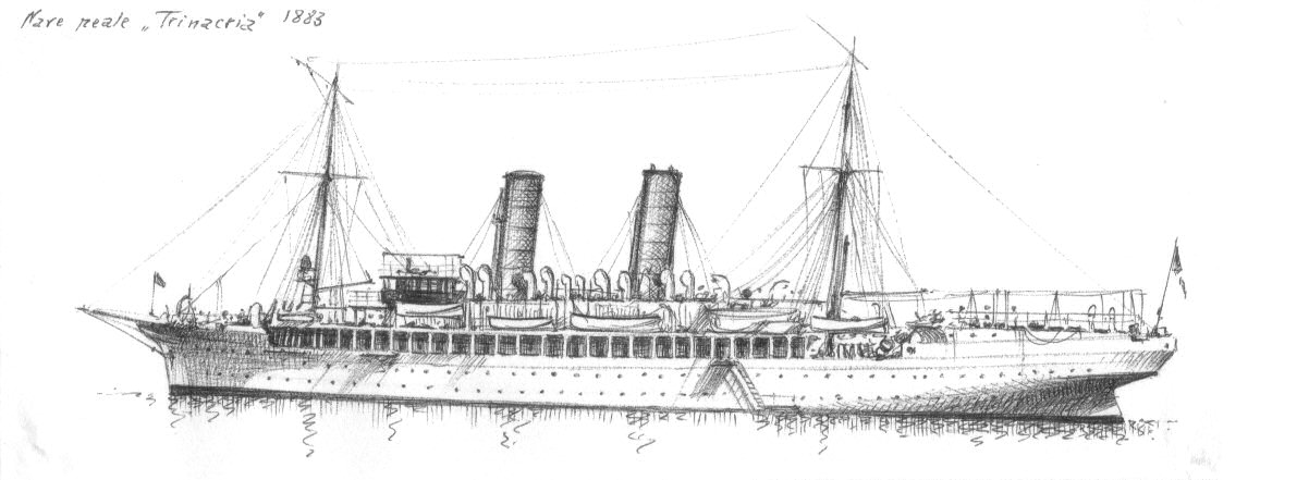 1883 - Nave reale 'Trinacria'